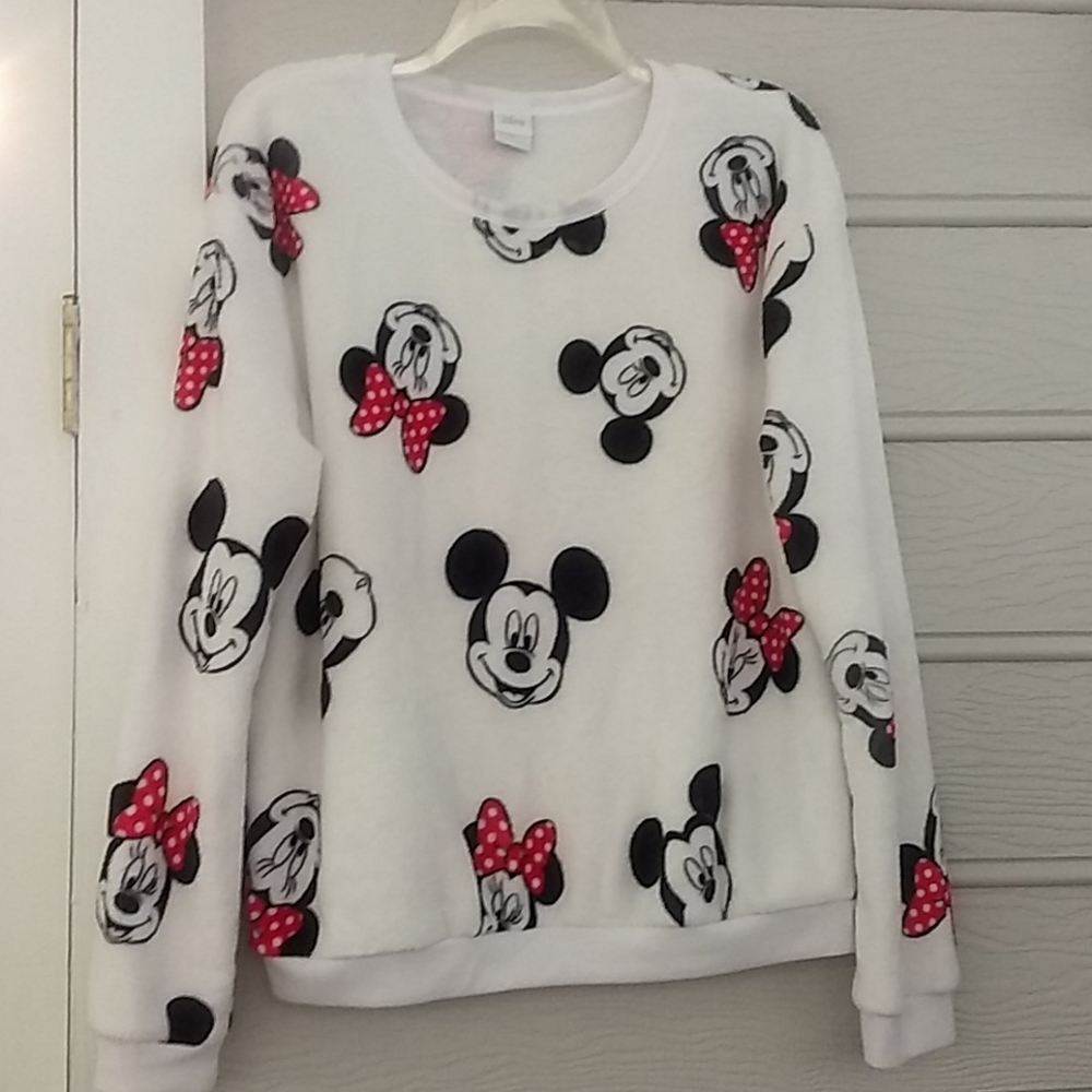 Long sleeve Disney plush sweatshirt